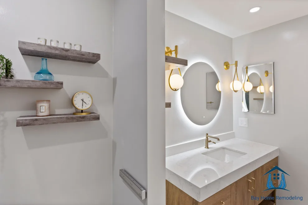 Alameda Dual Bathroom Renovation by Bay Home Remodeling - Photo 4