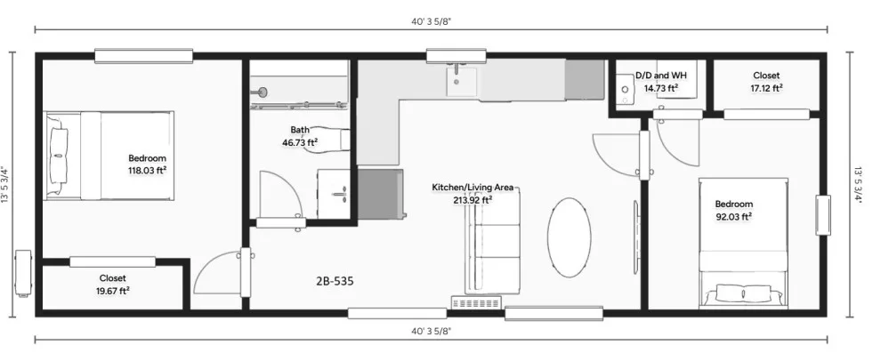 Dual Bedroom Layouts by Tiny Homes Of Tennessee - Photo 5