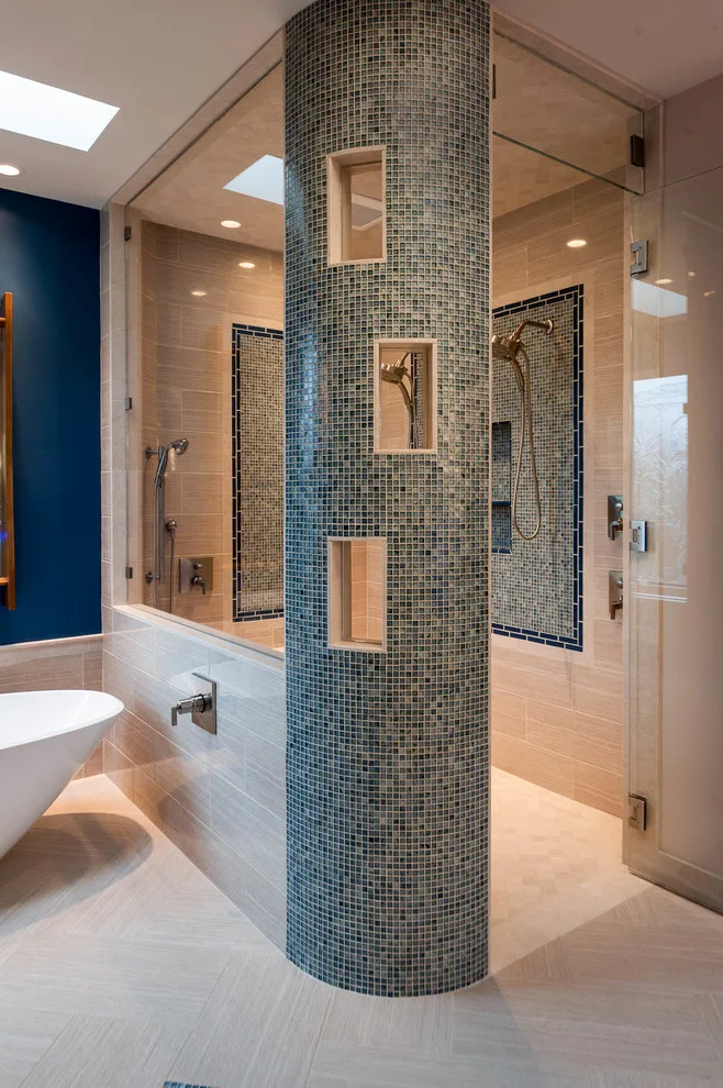 Clyde Hill "Submerged Paradise" Master Bathroom by McAdams Remodeling & Design - Photo 5