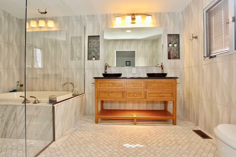 Distinctive Master Bathroom by Booher Remodeling Company - Photo 2