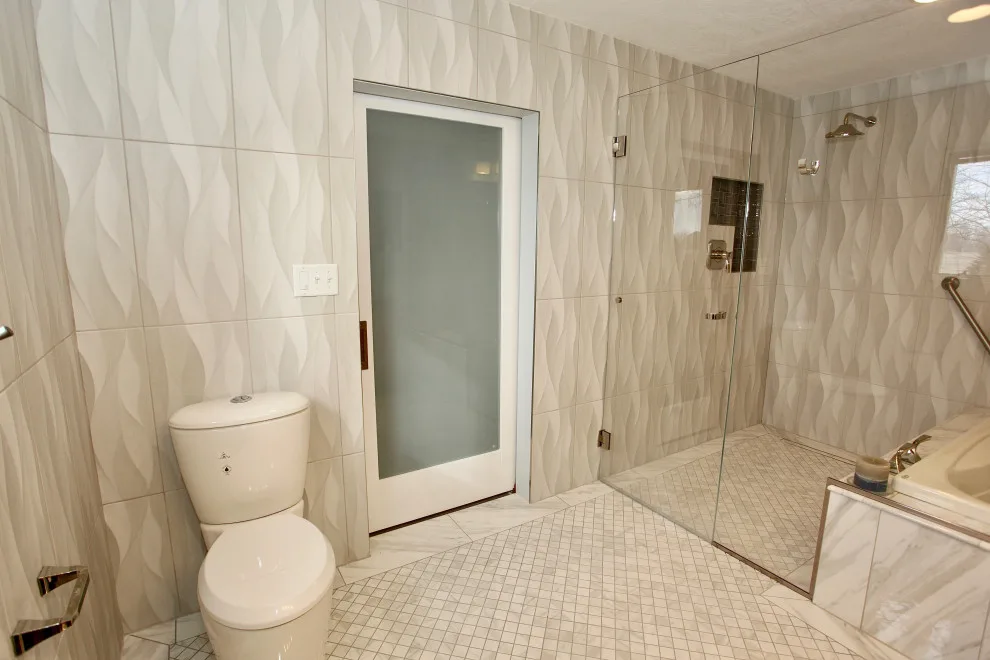 Distinctive Master Bathroom by Booher Remodeling Company - Photo 8