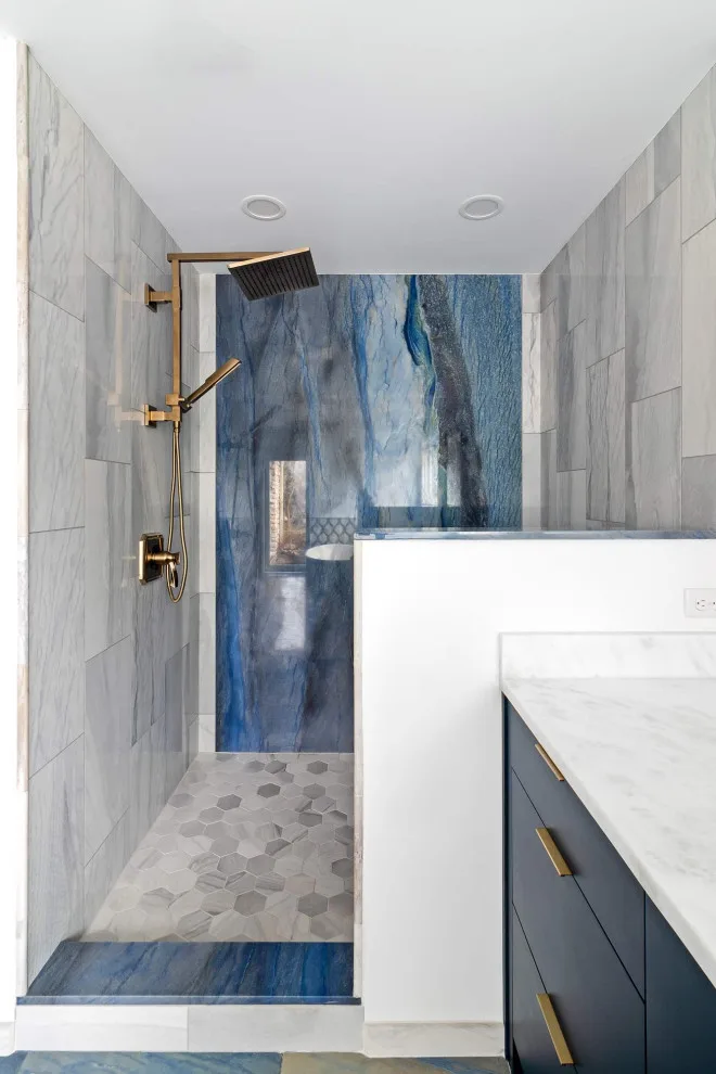 Distinctive Primary Bathroom Renovation in Tulsa by Home Innovations - Photo 9