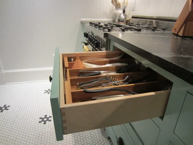 Distinctive Vintage Green Kitchen - Tailored Cabinets by Crippen Woodworks - Photo 6