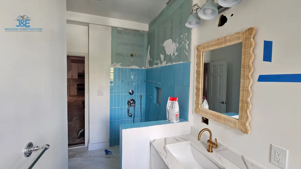 Washington, DC Urban Rain Shower Sanctuary, 20009 by J&E Modern Construction LLC - Photo 10
