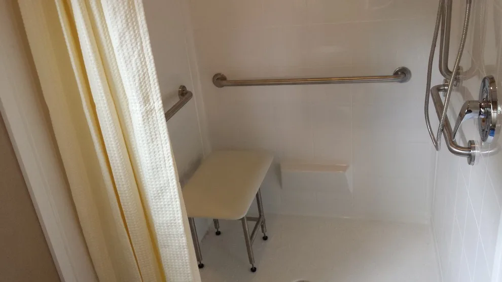 Veterans Affairs Approved Shower by LifeStyle Renovations, Inc. - Photo 3