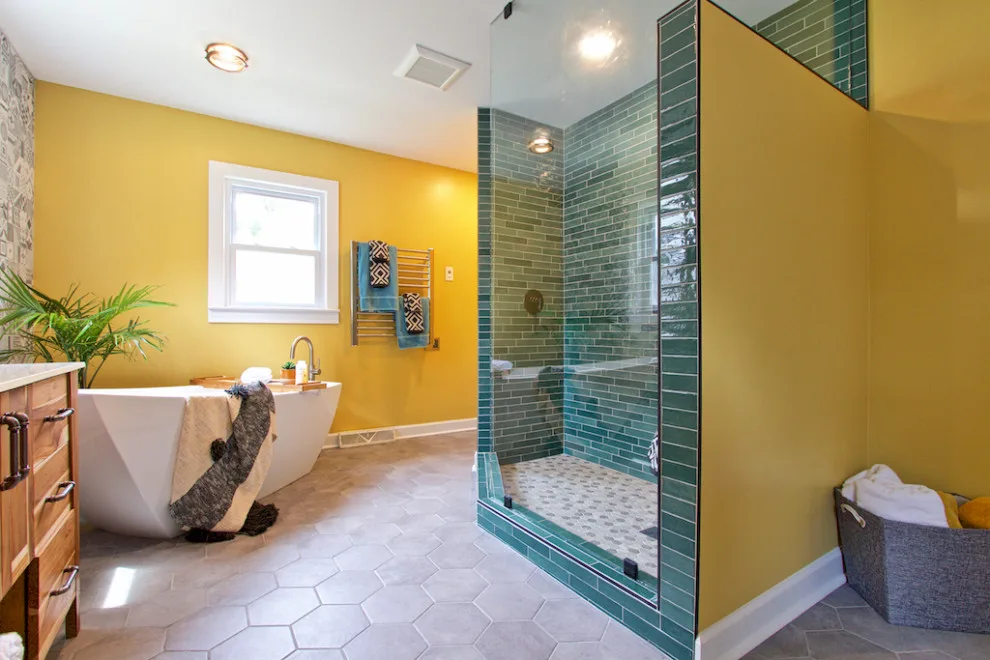 Valley Luxury Bathroom Suite by Blue Ridge Design Build - Photo 5