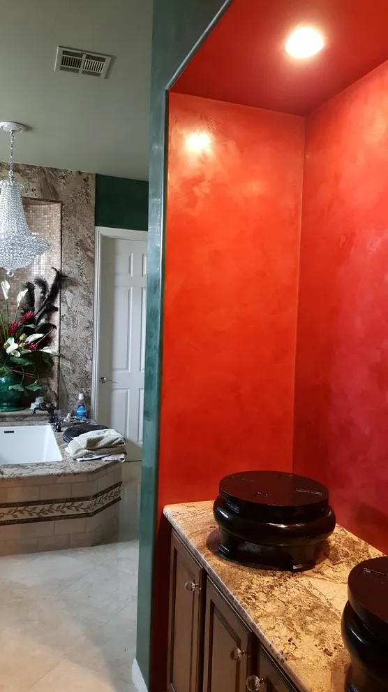 Venetian Stucco Finishes by Seamingly Straight Wallpapering And Painting - Photo 6