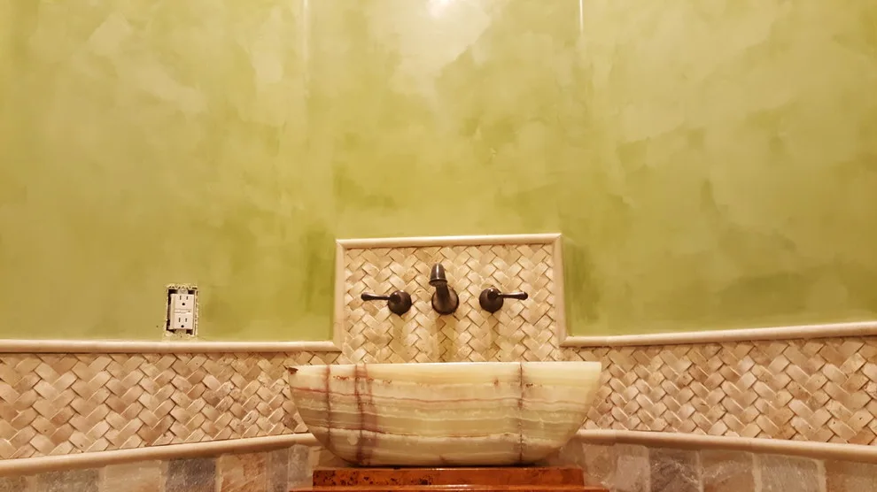 Venetian Stucco Finishes by Seamingly Straight Wallpapering And Painting - Photo 2