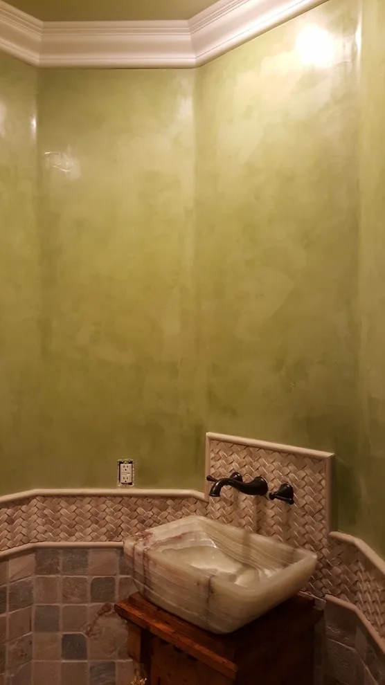 Venetian Stucco Finishes by Seamingly Straight Wallpapering And Painting - Photo 17