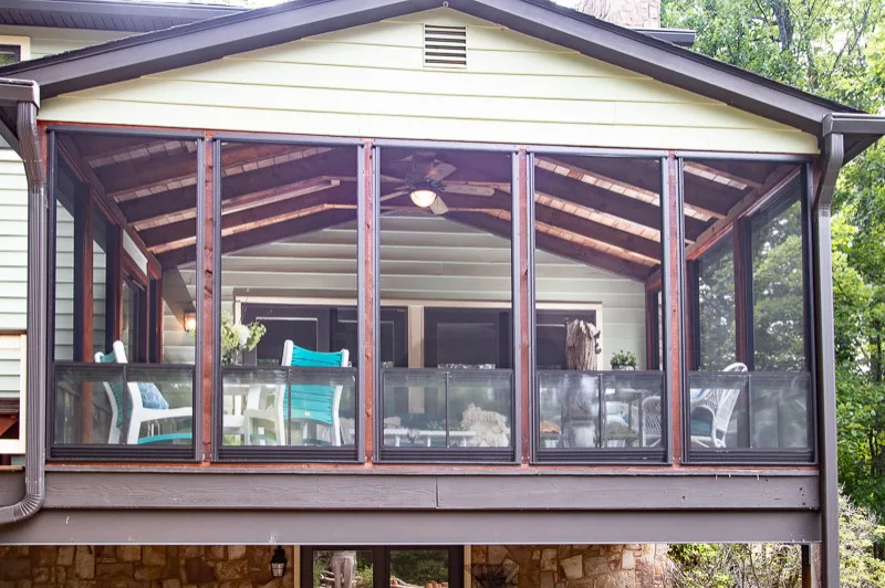 Upright Window Framework by Blue Ridge Design Build - Photo 2