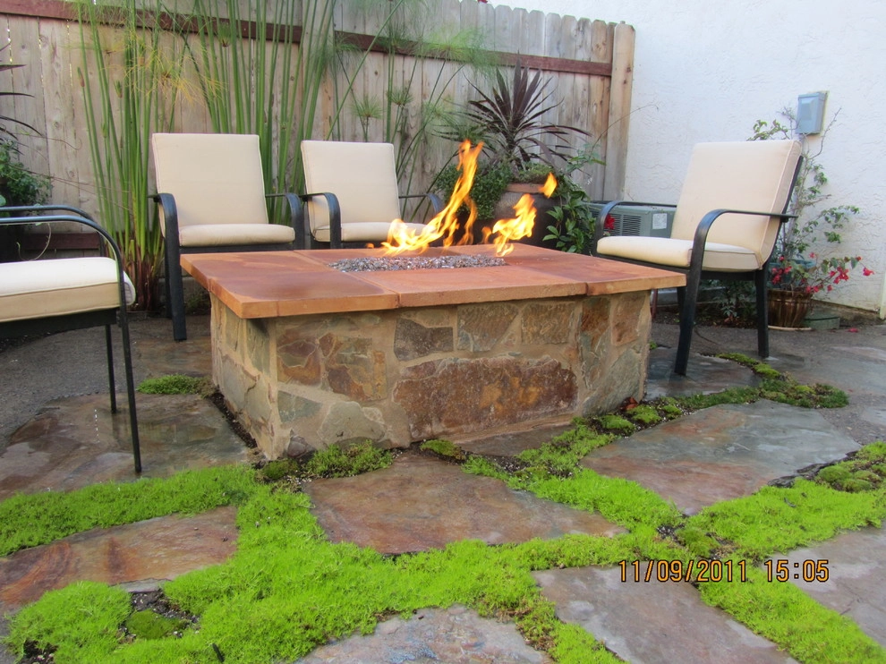 Fire Pit and Patio in Solana Beach CA by Pacific Dreamscapes - Photo 8