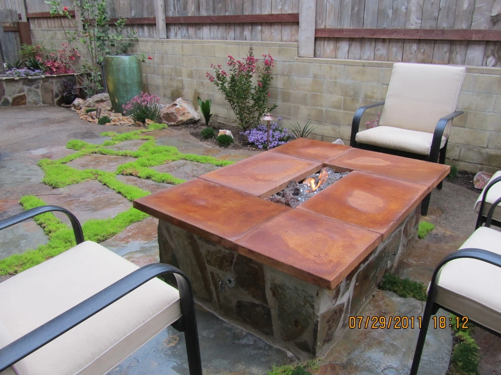 Fire Pit and Patio in Solana Beach CA by Pacific Dreamscapes - Photo 4