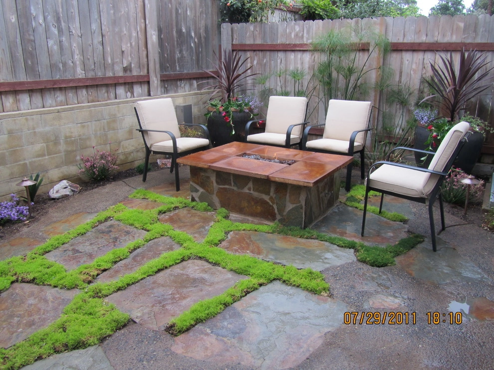 Fire Pit and Patio in Solana Beach CA by Pacific Dreamscapes - Photo 3