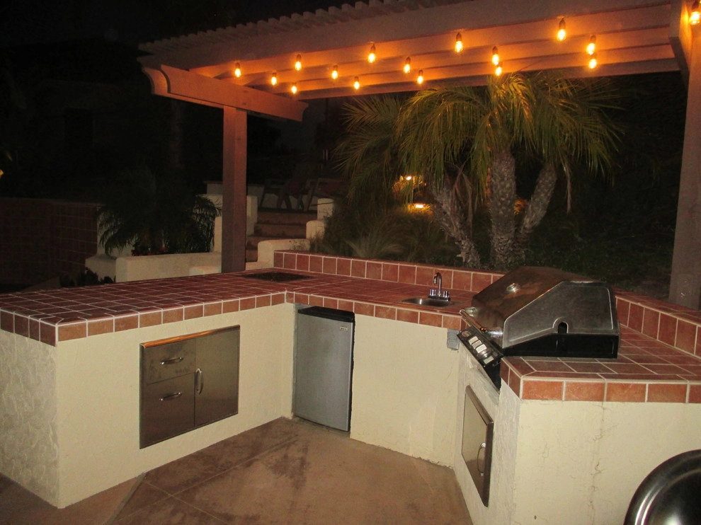 Patio with Barbeque and Fire Pit in Vista CA by Pacific Dreamscapes - Photo 3