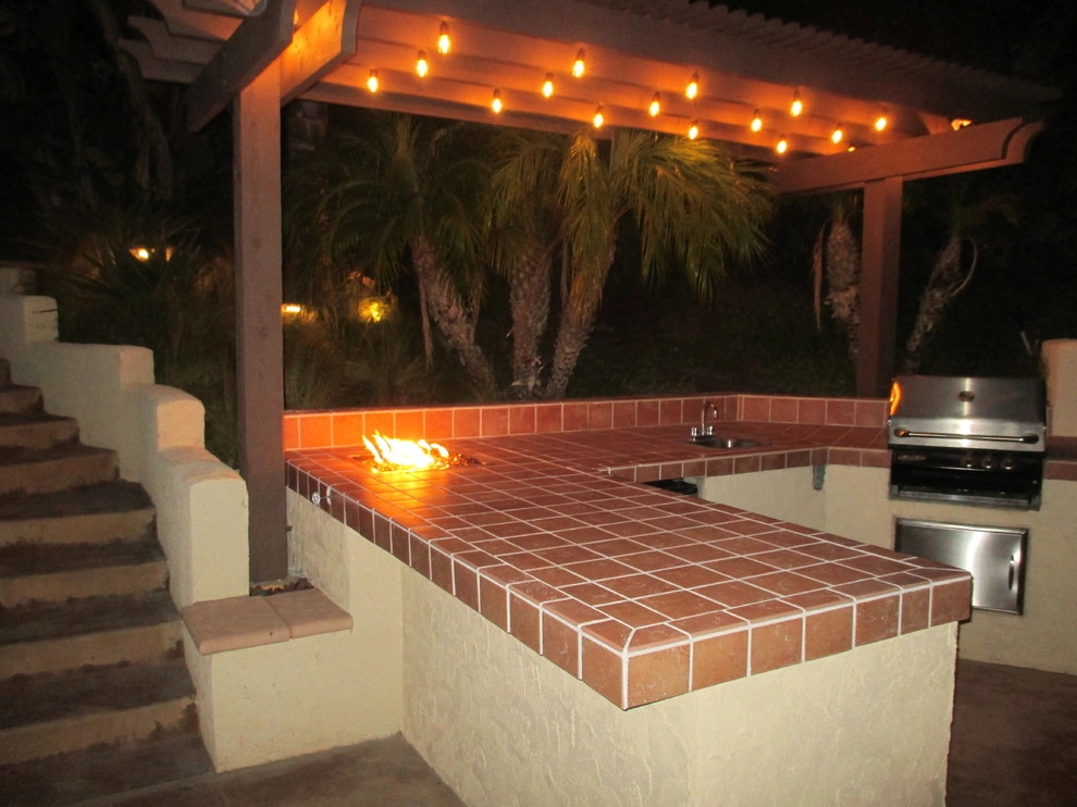 Patio with Barbeque and Fire Pit in Vista CA by Pacific Dreamscapes - Photo 2