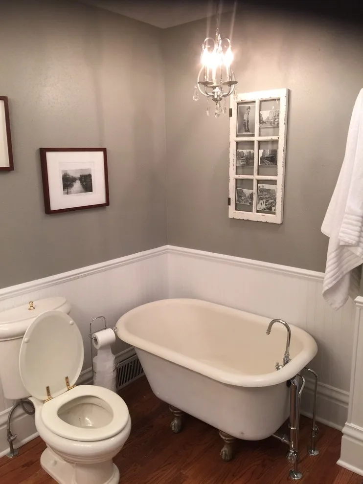 Retro Bathroom | Bedroom to Bathroom Remodel by Byrnes Custom Construction - Photo 7