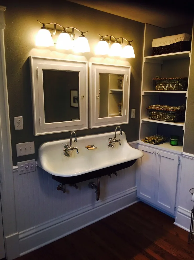Retro Bathroom | Bedroom to Bathroom Remodel by Byrnes Custom Construction - Photo 5
