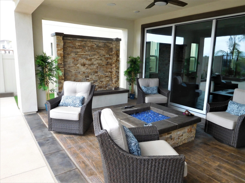 Outdoor Kitchen and concrete by Pacific Dreamscapes - Photo 3