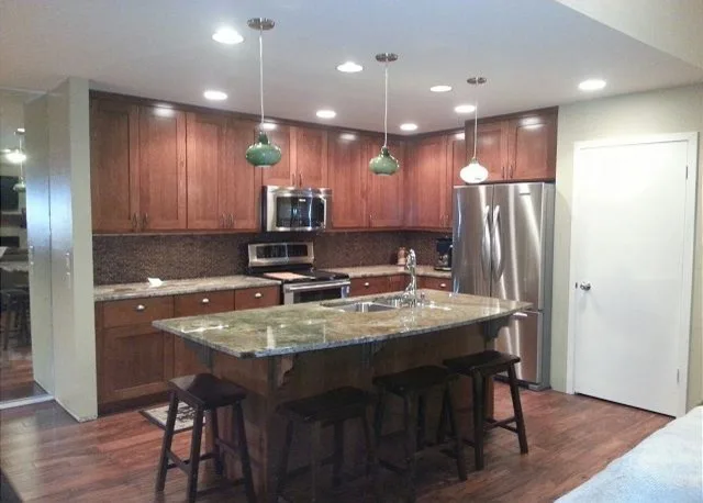 Wapato Point Condo Kitchen and Living Area Renovation by Apex Building Services - Photo 3