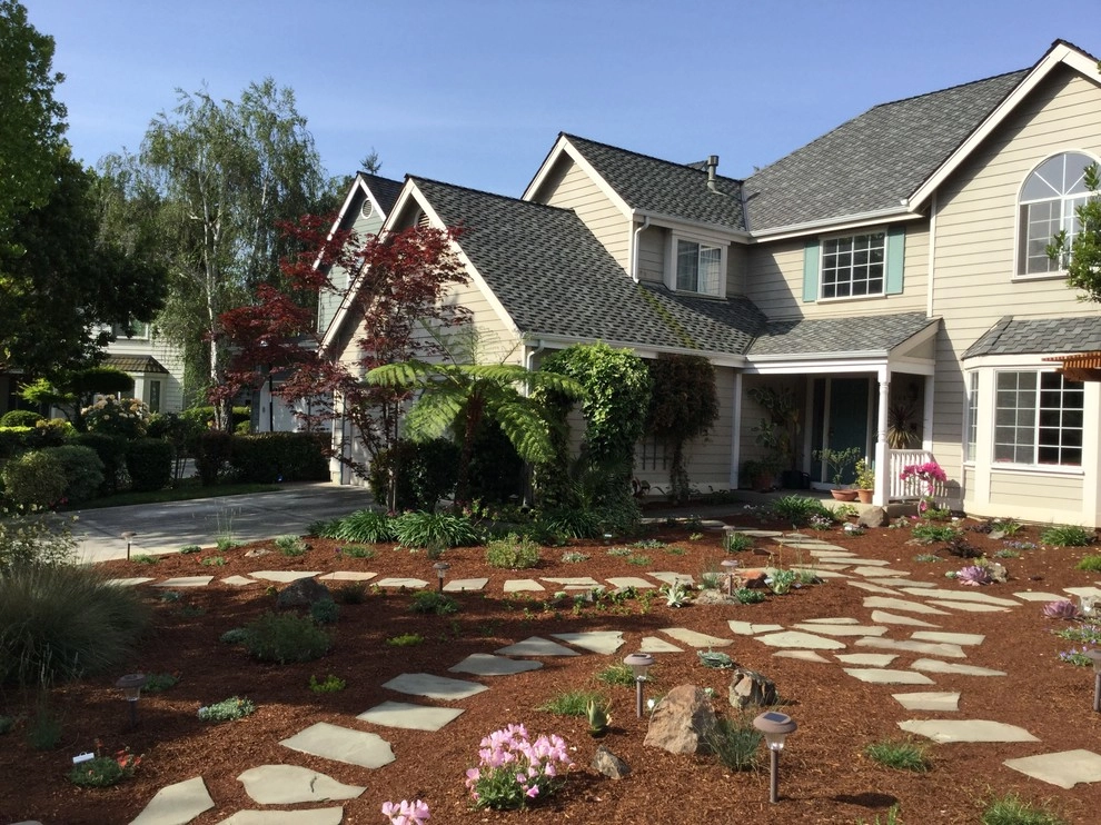Renovating Two Front Yards- Goodbye Lawn! by Paradise Garden & Landscape - Photo 3