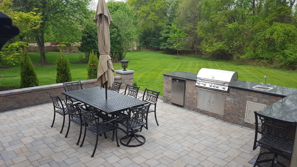 Cambridge Outdoor Patio & Kitchen by Paradise Pavers Pond Landscaping LLC - Photo 6