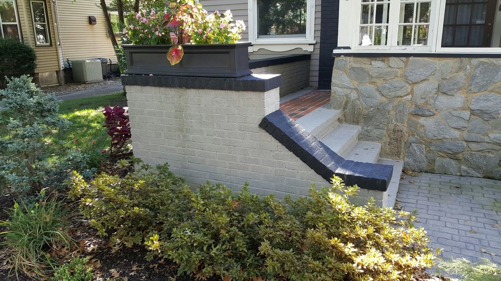 Techo-Bloc Front Entry Steps by Paradise Pavers Pond Landscaping LLC - Photo 6