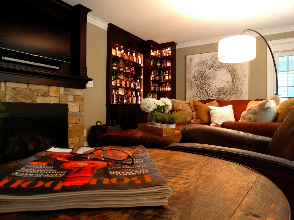 Wauwatosa Home - Bourbon Lounge by Cornerstone Remodeling, Ltd - Photo 7