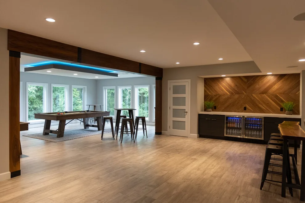 Basement Remodel in Wentzville, MO by Aptitude Design & Build - Photo 2