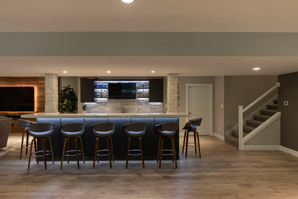 Basement Remodel in Wentzville, MO by Aptitude Design & Build - Photo 8
