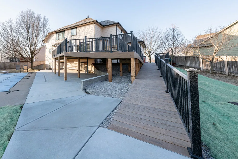 Composite Deck at West Tuscany Place by Wichita Home Works LLC - Photo 10