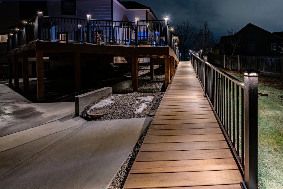 Composite Deck at West Tuscany Place by Wichita Home Works LLC - Photo 9