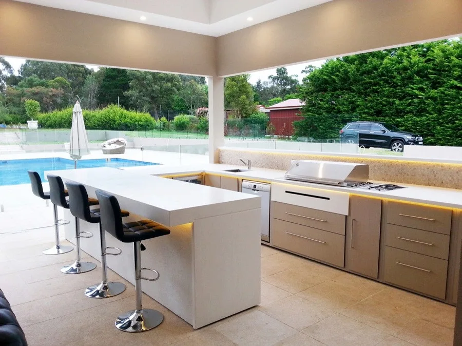 Outdoor Kitchen in Westlake Village, CA by Vision Home Remodeling, Inc. - Photo 6