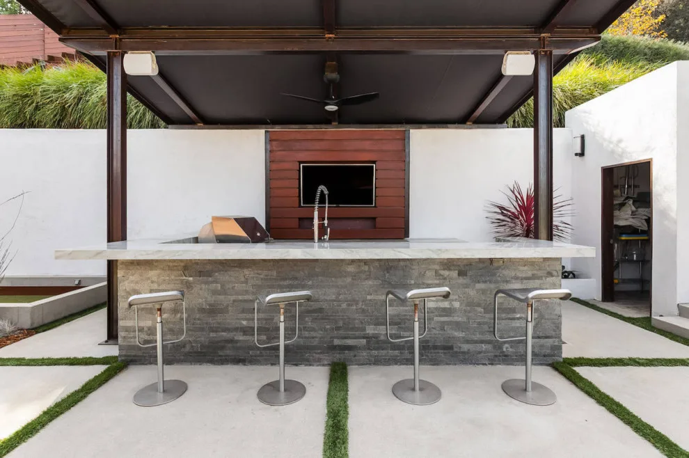 Outdoor Kitchen in Westlake Village, CA by Vision Home Remodeling, Inc. - Photo 8