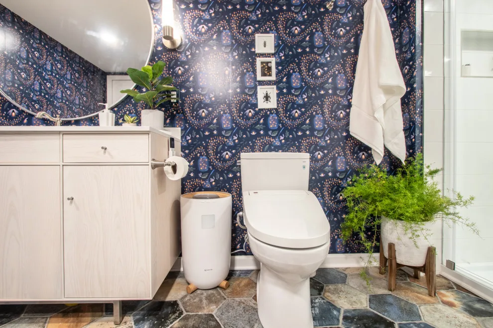 Playful Restroom by Blue Ridge Design Build - Photo 12