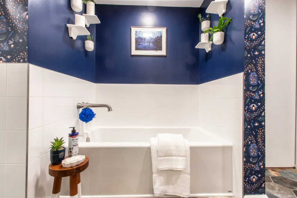 Playful Restroom by Blue Ridge Design Build - Photo 6