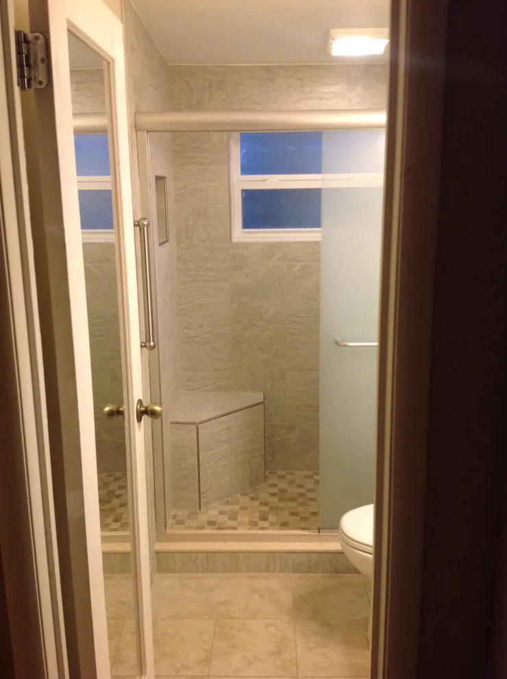 Compact Bathroom Renovation 2 by BER-SHEL Inc., STORM-PRUF - Photo 5