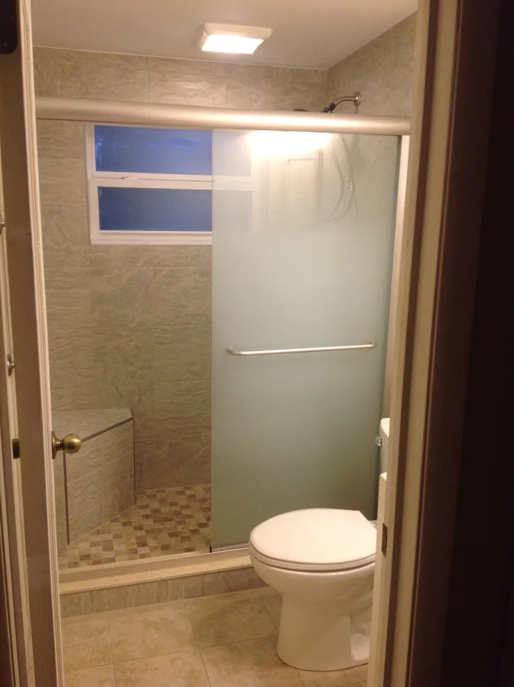 Compact Bathroom Renovation 2 by BER-SHEL Inc., STORM-PRUF - Photo 3