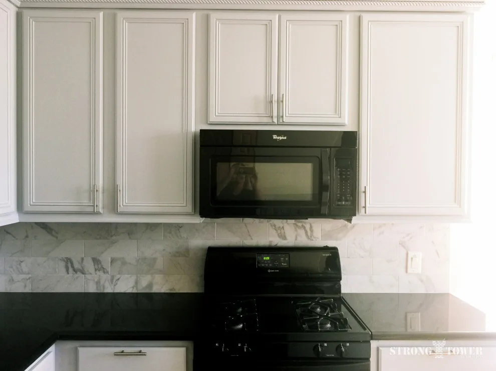 Project White Cabinet: Cabinet Painting by Strong Tower Renovations - Photo 3