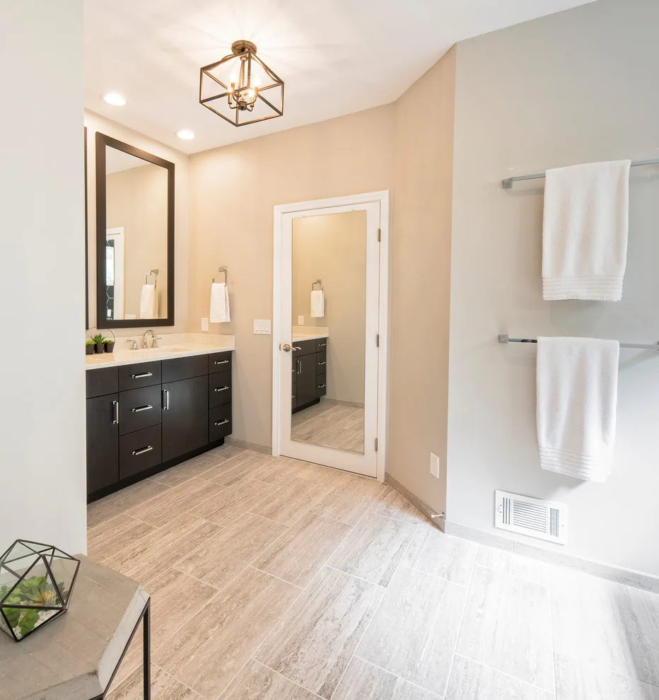 White Lake Primary Bathroom by Newmyer Distinctive Remodeling - Photo 3