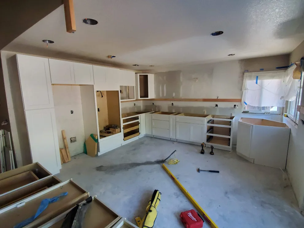Contemporary White Kitchen by House On The Hill Construction LLC - Photo 4