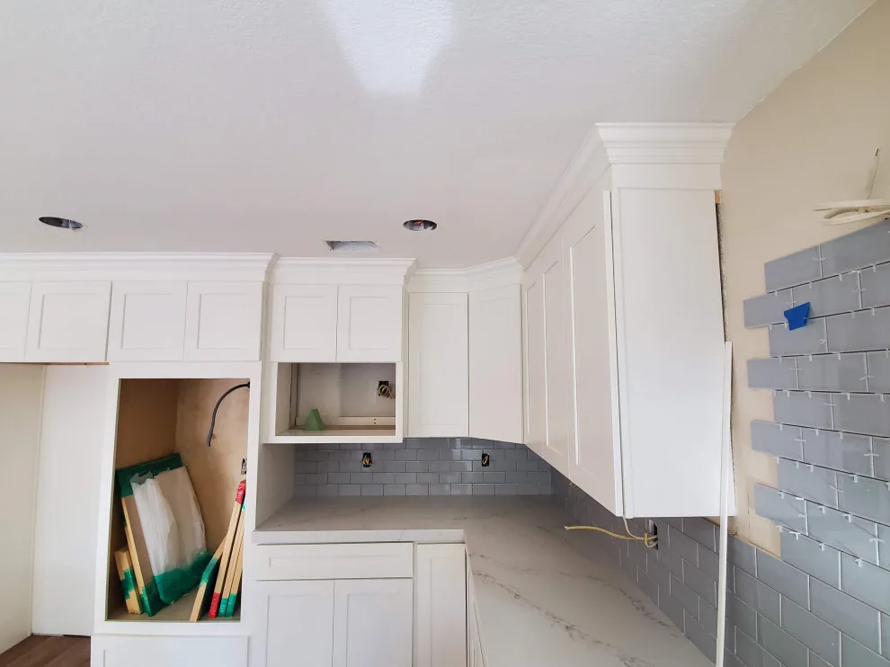 Contemporary White Kitchen by House On The Hill Construction LLC - Photo 5