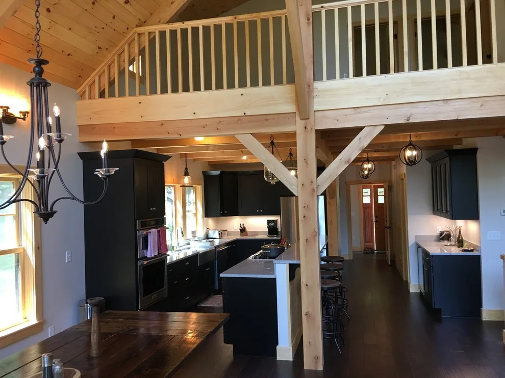 Timberframe in Whitefield, NH by Lawton Company - Photo 10
