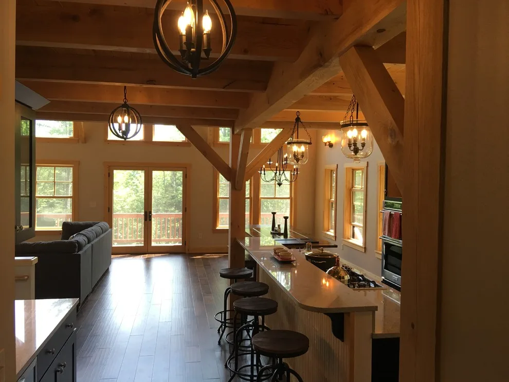 Timberframe in Whitefield, NH by Lawton Company - Photo 7