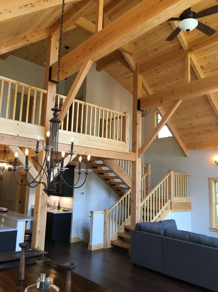 Timberframe in Whitefield, NH by Lawton Company - Photo 9