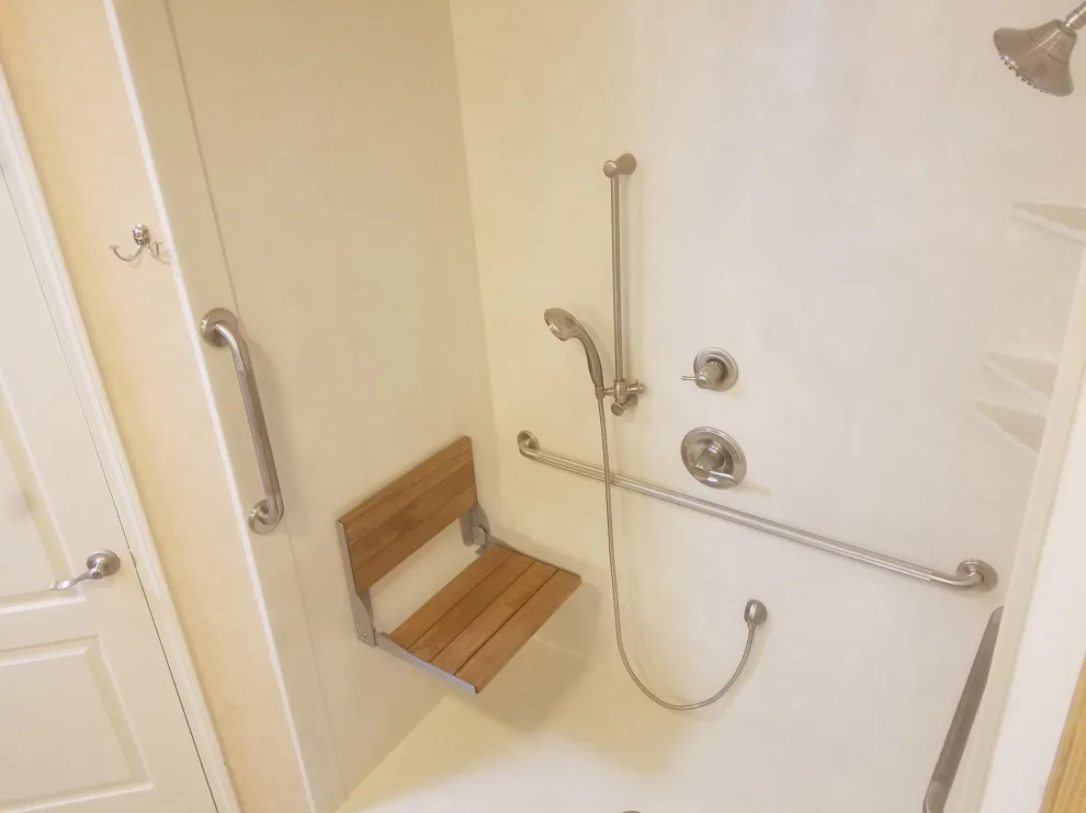 Widding ADA Shower Renovation by Hendricks Construction Co., Inc. - Photo 2