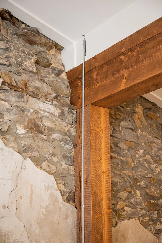 Timber Beams and Visible Stone, Commercial by Semper Fi Custom Remodeling - Photo 5