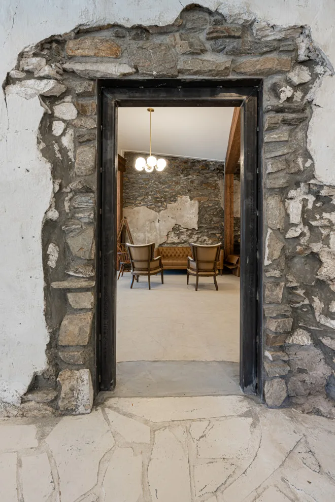 Timber Beams and Visible Stone, Commercial by Semper Fi Custom Remodeling - Photo 12