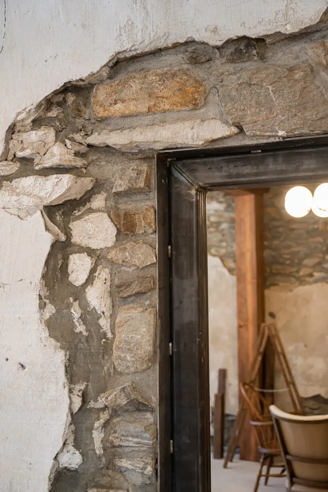Timber Beams and Visible Stone, Commercial by Semper Fi Custom Remodeling - Photo 3