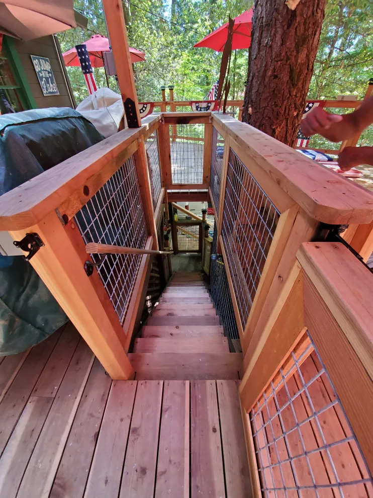Timber Cabin Steps by House On The Hill Construction LLC - Photo 7