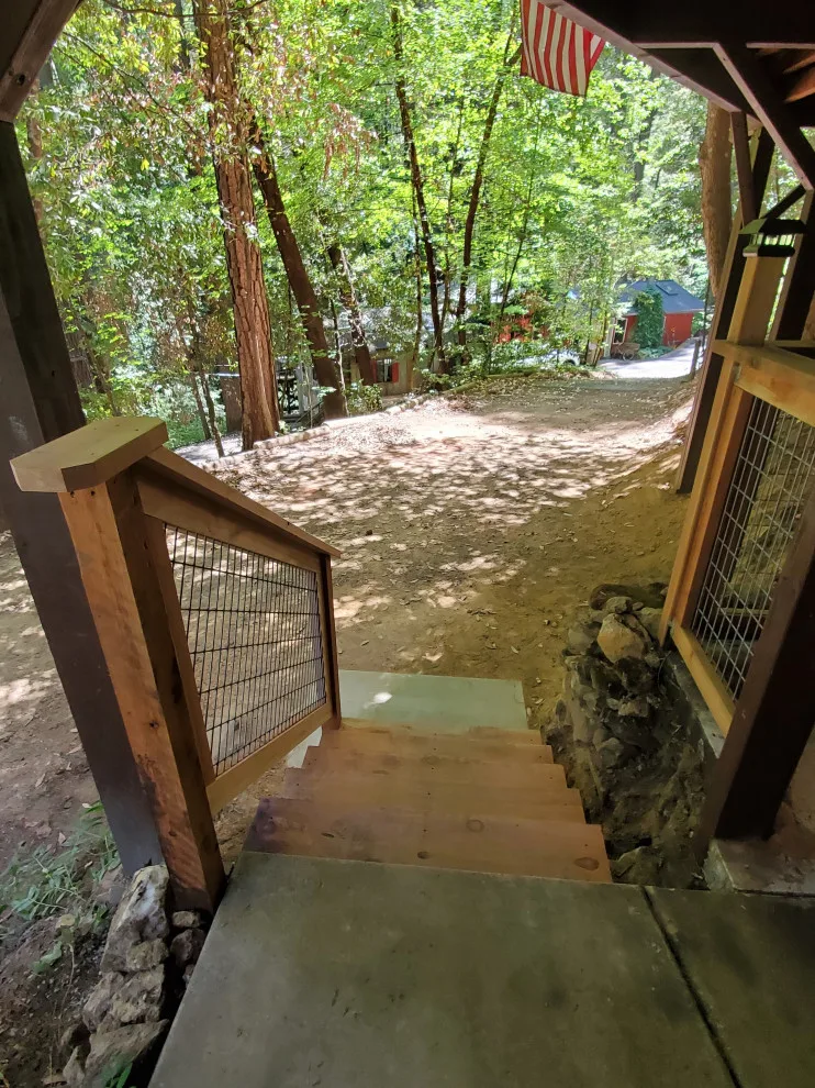 Timber Cabin Steps by House On The Hill Construction LLC - Photo 9